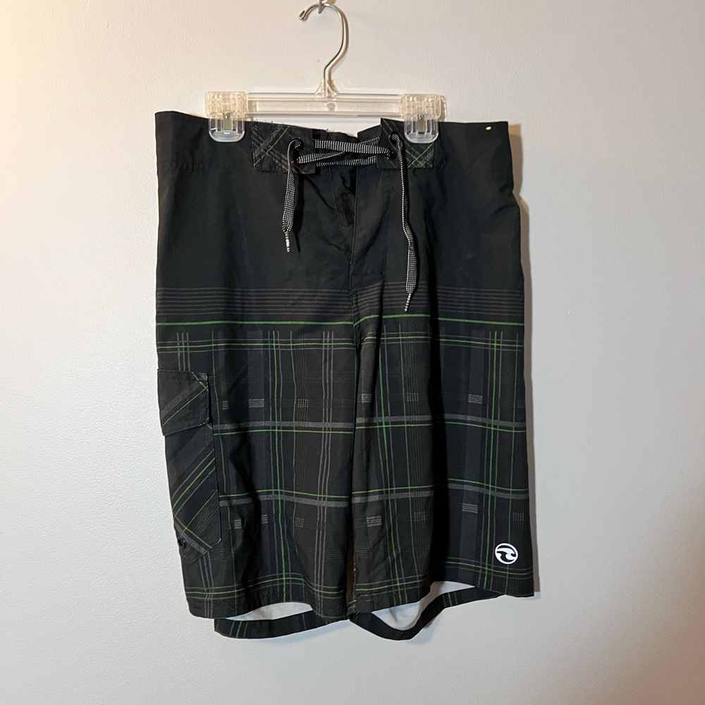 Ocean Current Swim Trunks
